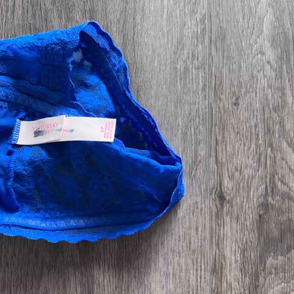 Victoria's Secret Blue & neon pink Bandeau - Picture 3 of 5